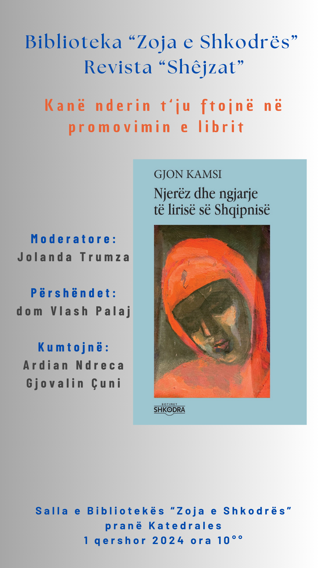 Gjon Kamsi promovim